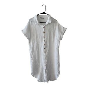 Dokotoo Women's Short Sleeve Button Down Dress Size XL